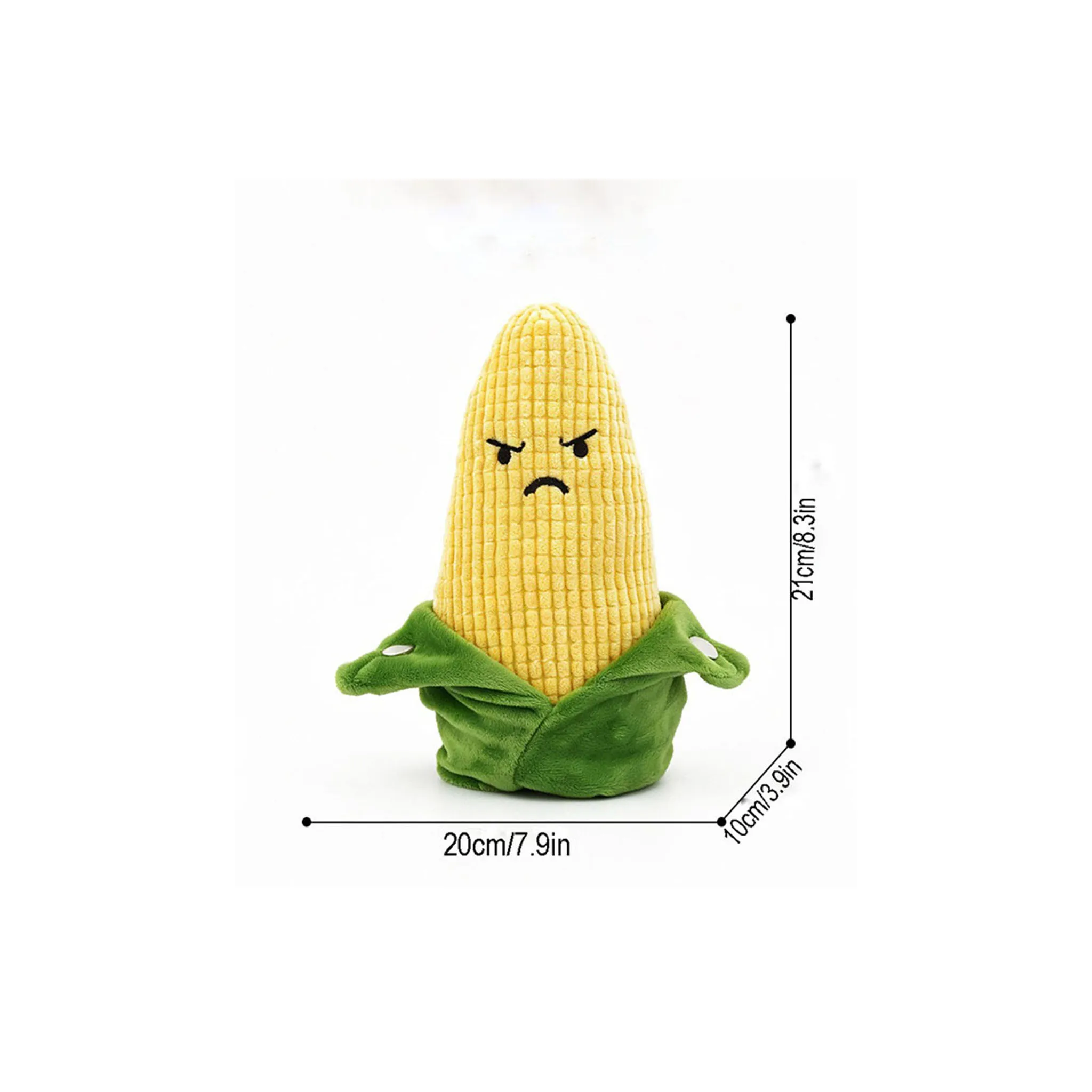 Corn Induction Beat Plush Toy For Kids Musical Interactive Stuffed Animal Light Up Sensory Gift