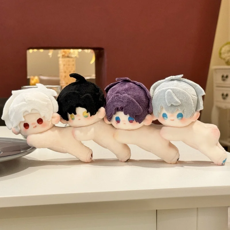 애니메이션 러브 앤 딥스페이스 실루스 라파엘 자인 자비에르 코스프레 만화 플러시 10cm 누워있는 면 인형 마우멧 장난감 인형 선물