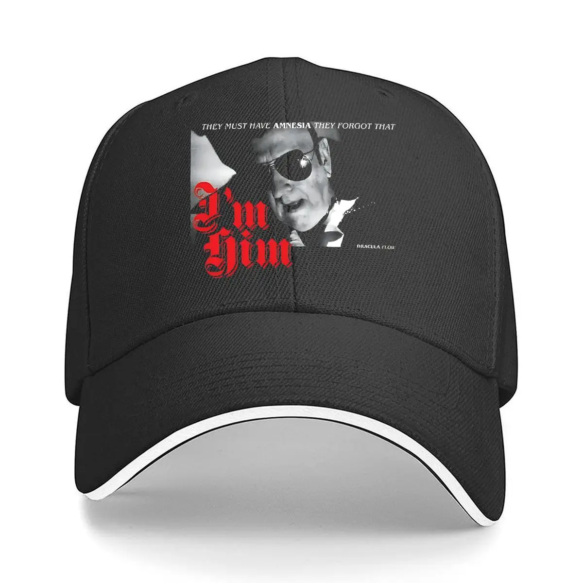 Im Him They Gothic Portrait Sandwich Baseball Cap Outdoor