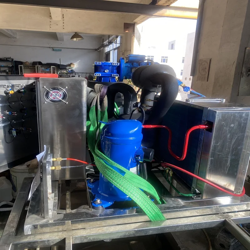 Slurry Ice Machine with Motor  and Pump for Commercial  Use 1 Ton Capacity