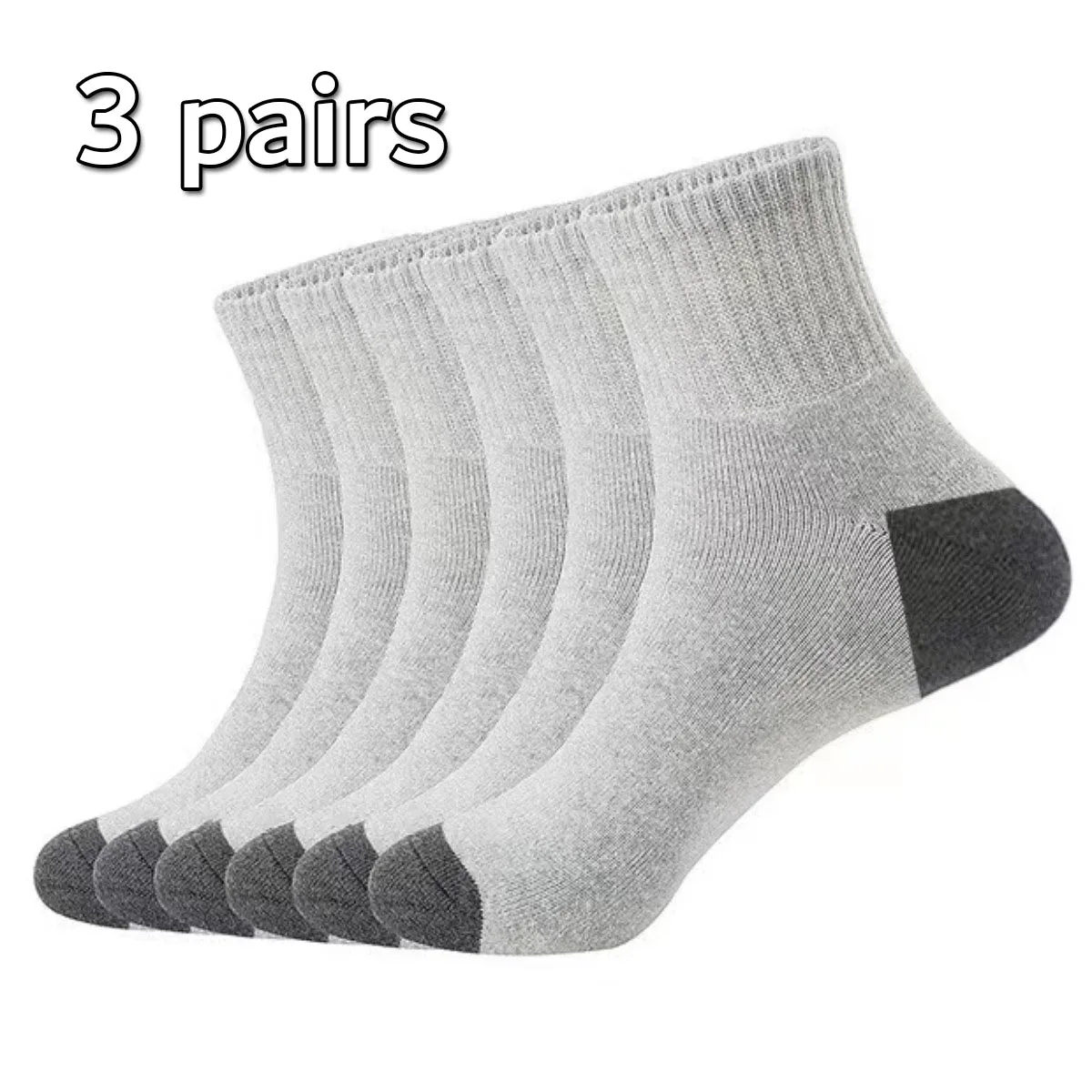 3 pairs of 2025 new sports socks, casual socks, marathon socks