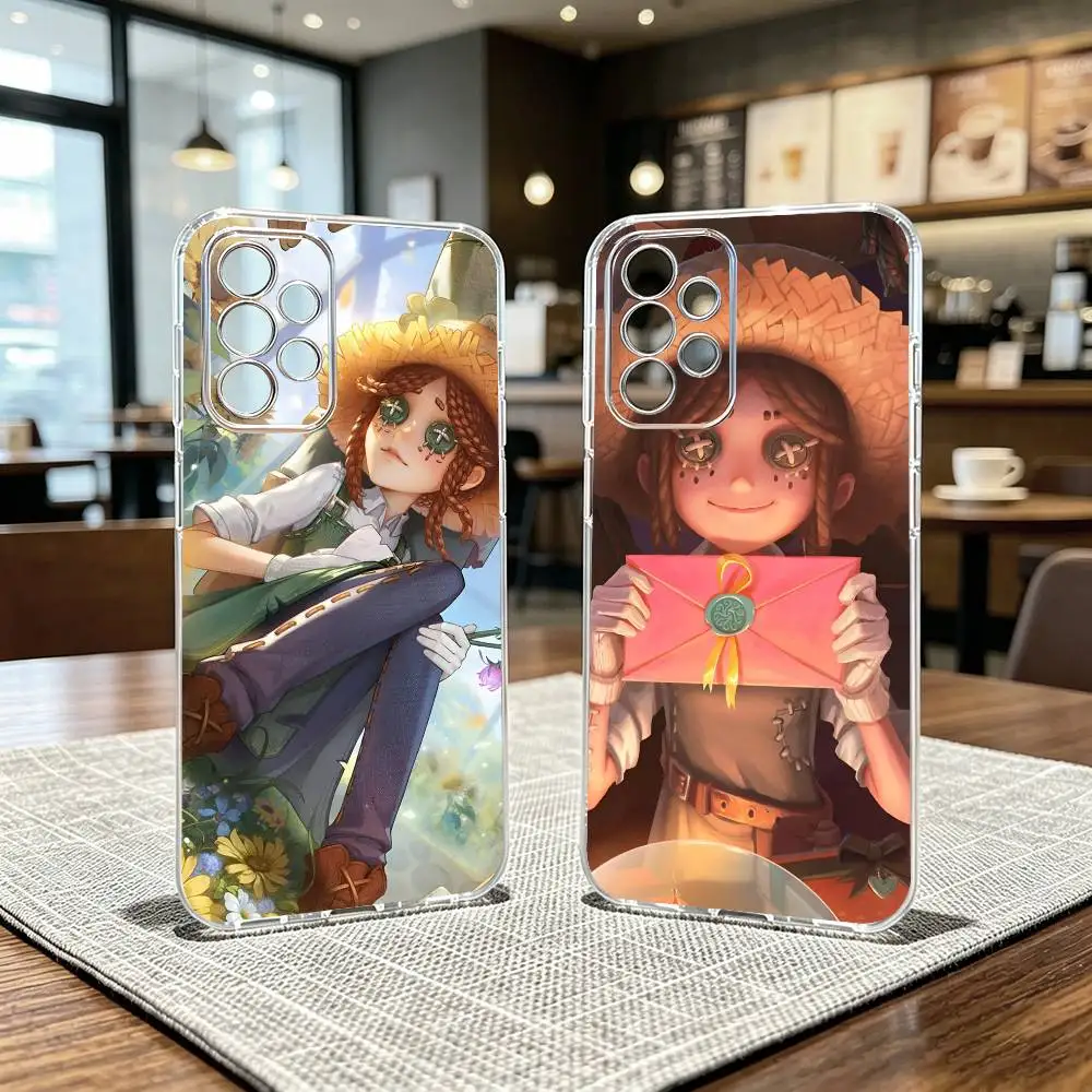 Games Identity V Phone Case Transparent Silicone Soft For Samsung S25,S24,S21,S22,S23,S30,Ultra,S20,Plus,Fe