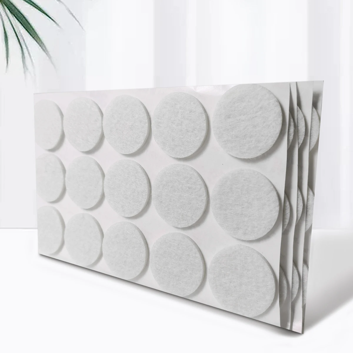 

Protect Floors & Reduce Noise: Self-Adhesive Furniture Leg Pads - Non-Slip Table and Chair Foot Pads, Anti-Scratch Protectors