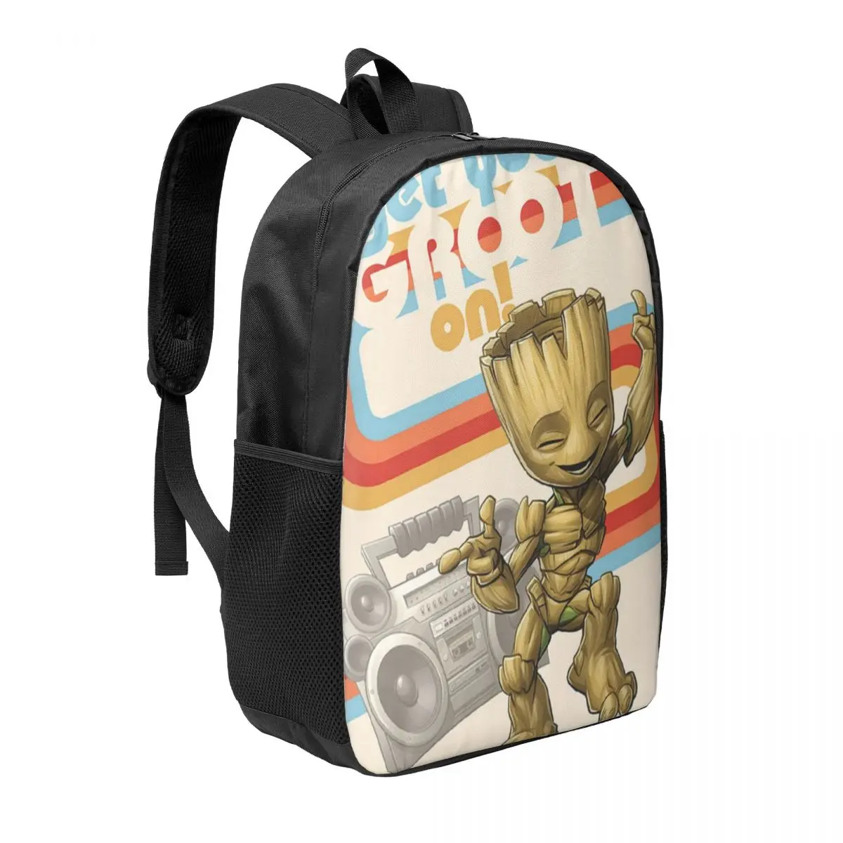 Marvel Groot 17-Inch Student Backpack - Comfortable and Practical Backpack for Daily Use, School, and Travel