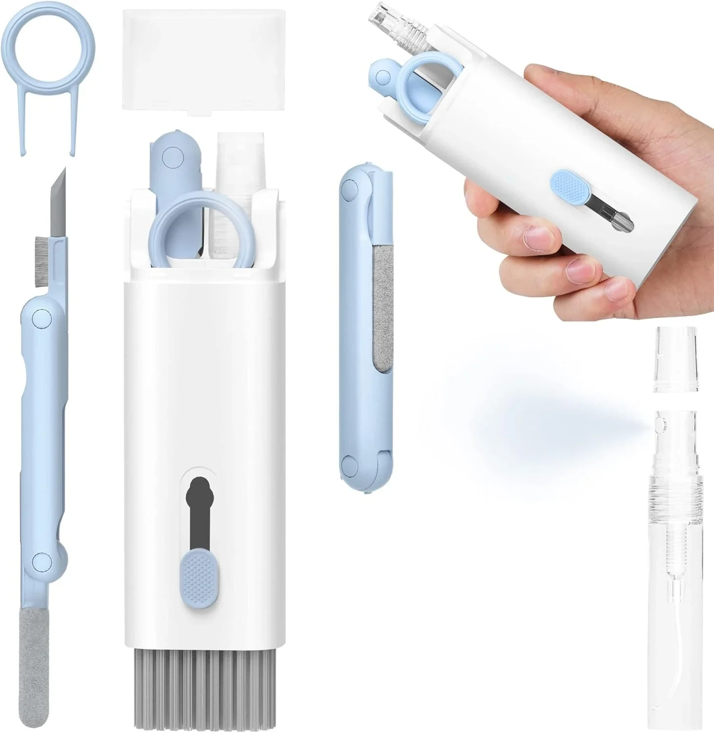 Multifunctional Cleaning Kit Laptop Keyboard Cleaning Brush Mobile Phone Screen Cleaning Bluetooth Headset Cleaning Pen