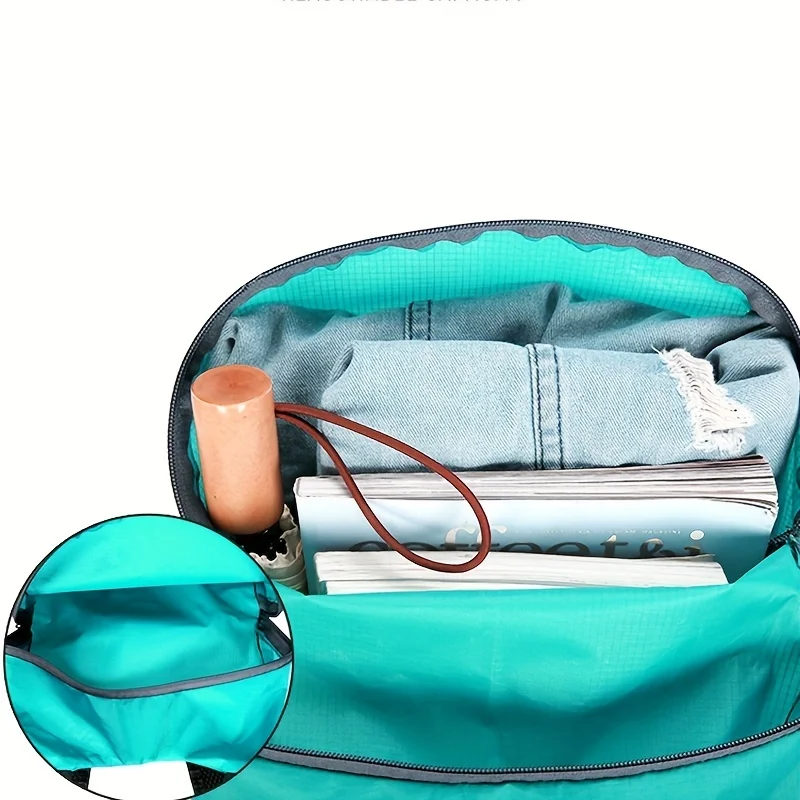 MeiGlobal Outdoor Folding Backpack - Lightweight Travel Daypack for Commuting, Gym, Camping & Cycling