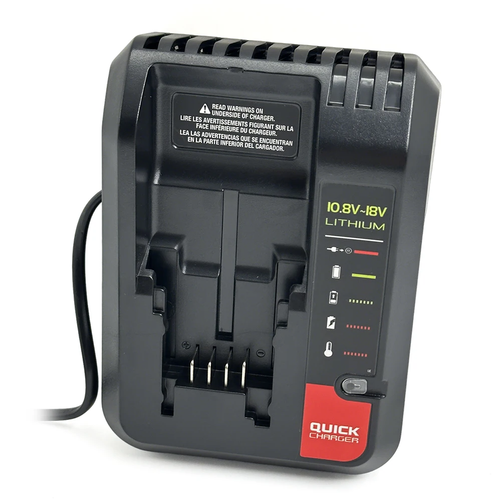 2A Lithium Battery Charger Fast Charge For Black And Decker Stanley Model LBXR20 LBXR20B ASL186K ASL188K 18V Tools 10.8-18V