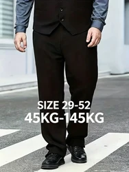 Men's Big Tall Classic Dress Pants Summer Thin Elasticity Wrinkle Resistant Elegant Casual Straight Leg Business Daily Trousers