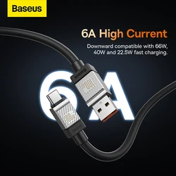 Baseus PD 100W Fast Charging Cable For iPhone 15 Type-C to Type-C Cable USB C to USB C Cable For Xiaomi POCO Realme Macbook iPad