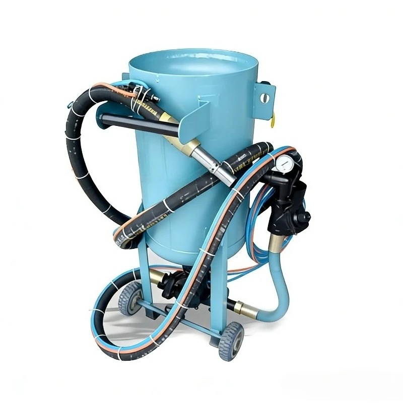 

Industrial Dust Free Sandblasting Cabinet with Ventilation System for Safe Workshop Operation Customized Design Portable