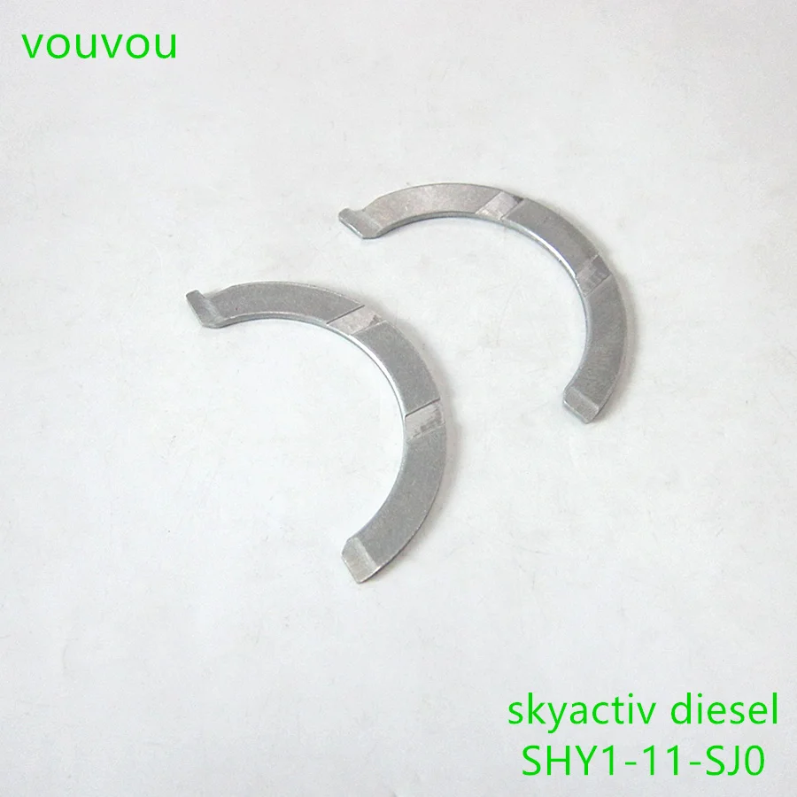 Car accessories SKYACTIV diesel engine parts SHY1-11-SJ0 crankshaft thrust metal set for Mazda 3 BM BN CX-5 KE KF Mazda 6 GJ GL