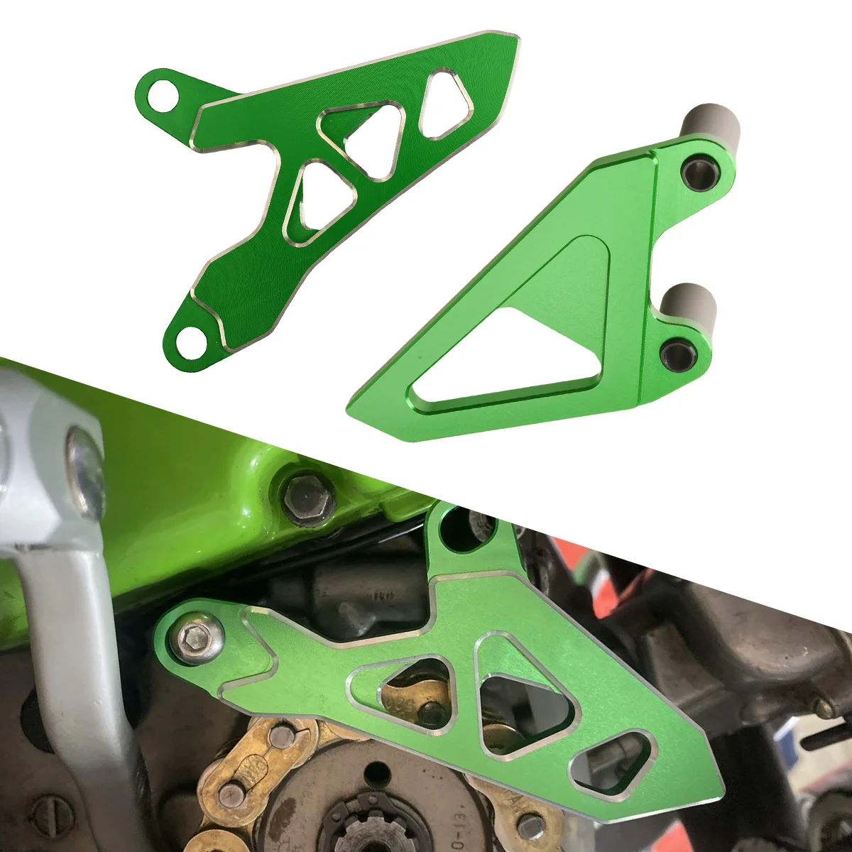 ​For Kawasaki KX250F ​For Suzuki RMZ 250 2004-2006 Motorcycle Accessories Front Sprocket Guard CNC Protection Bracket