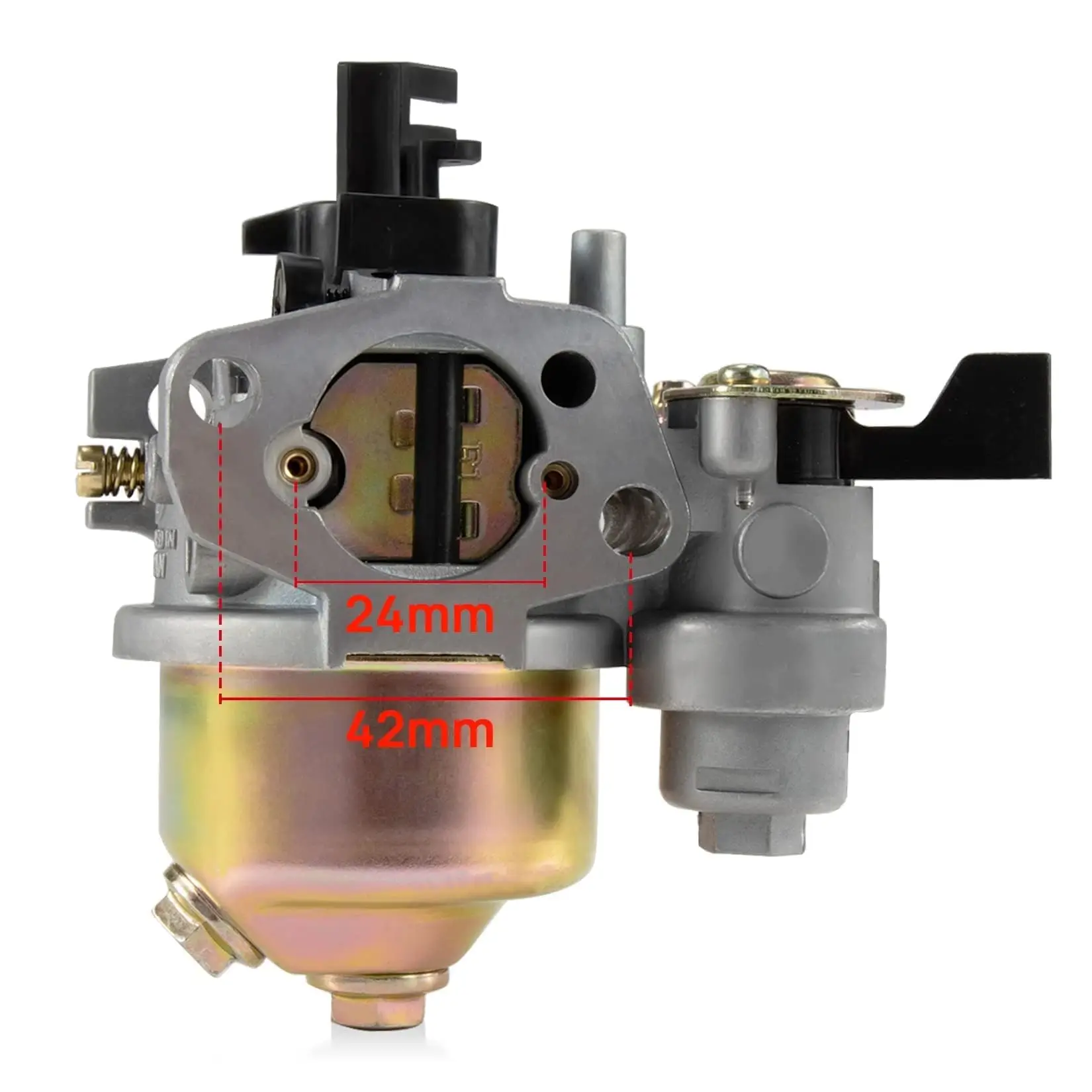 GX160 Carburetor Kit for HONDA GX120 GX140 GX160 GX168 GX200 5HP 5.5HP 6.5HP Engine Replaces for 17210-ZE1-517 16100-ZH8-W61 view 3