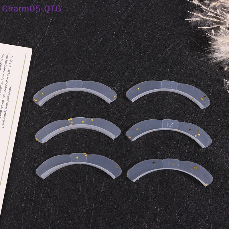 Promoção! 3 Pares de Almofadas de Silicone para Lifting de Cílios, Curvador 3D Flash Bow para Permanente de Cílios, Ferramentas Aplicadoras de Patches para Olhos, Acessórios para Extensão de Cílios