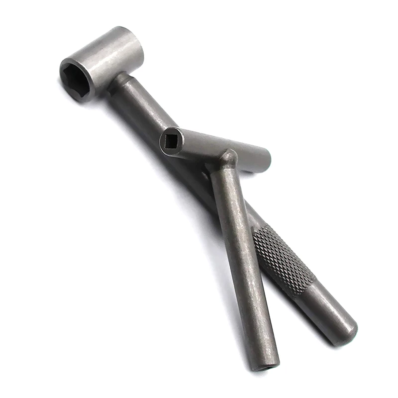 

Valve Tappet Adjustment Tool Steel For Gy6 50 150cc Motorcycle Adjusting Spanner Square Hexagon Wrench Tool Removal Silver