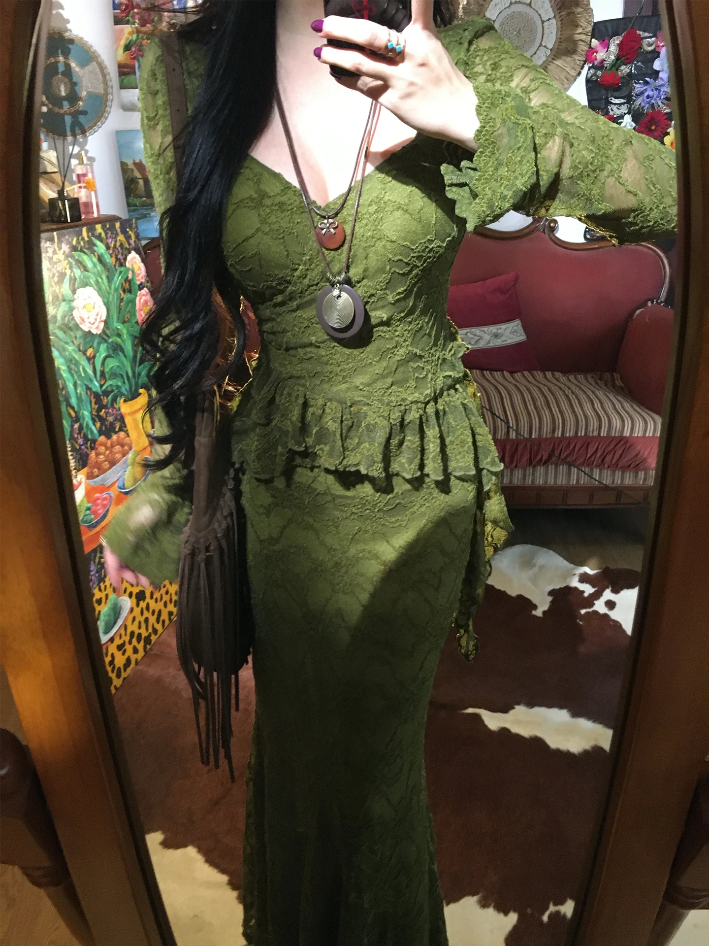 

Новый осенне-зимний модный женский комплект Ele Slimming Forest: высокоэластичный, с длинными рукавами, во французском стиле, для свиданий