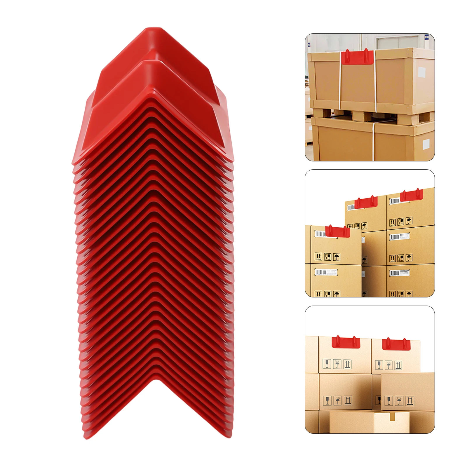 30pcs Safety Corner Protection Table PP Edge Corner Guard  Red Anti Collision Desk Edge Protection Cover