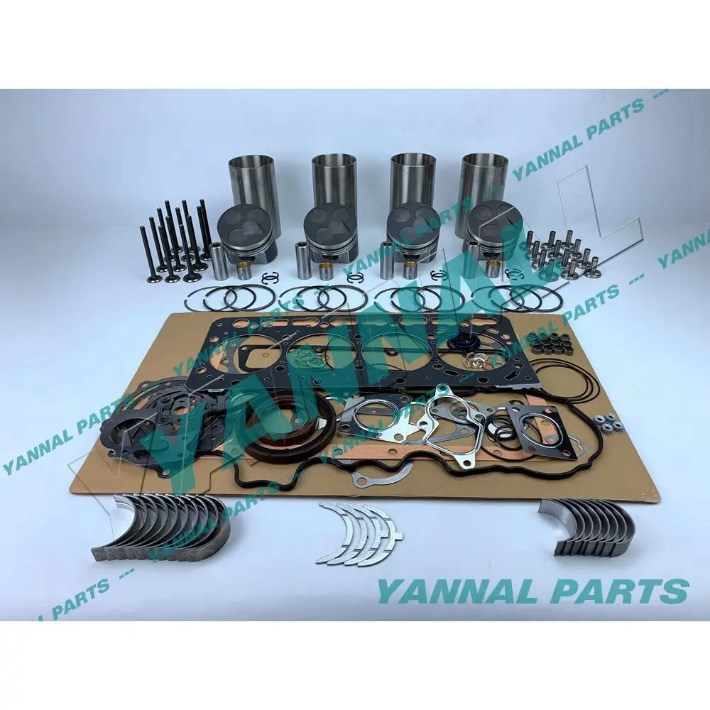 NEW V3600 V3600T V3600DI-T OVERHAUL REBUILD KIT FOR KUBOTA LINCOLN W VALVES