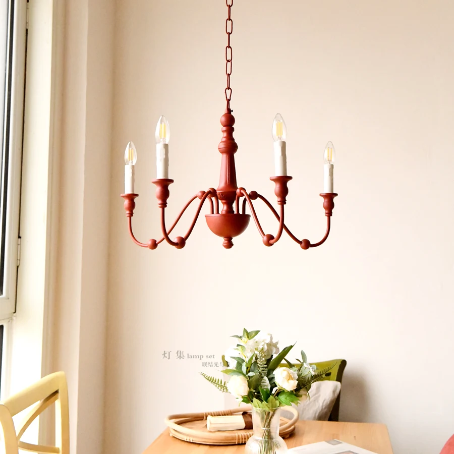 

Vintage chandelier creative study bedroom dining room creative decoration