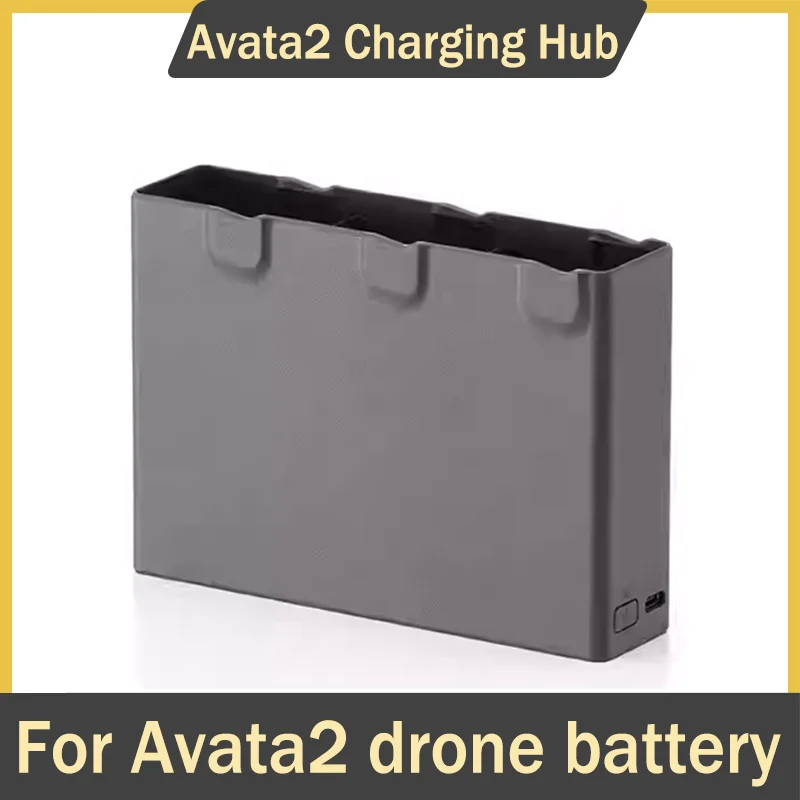 

Зарядный хаб для аккумуляторов Avata 2: двухсторонняя быстрая зарядка, быстрое зарядное устройство для трех аккумуляторов, совместимые аксессуары для Avata 2
