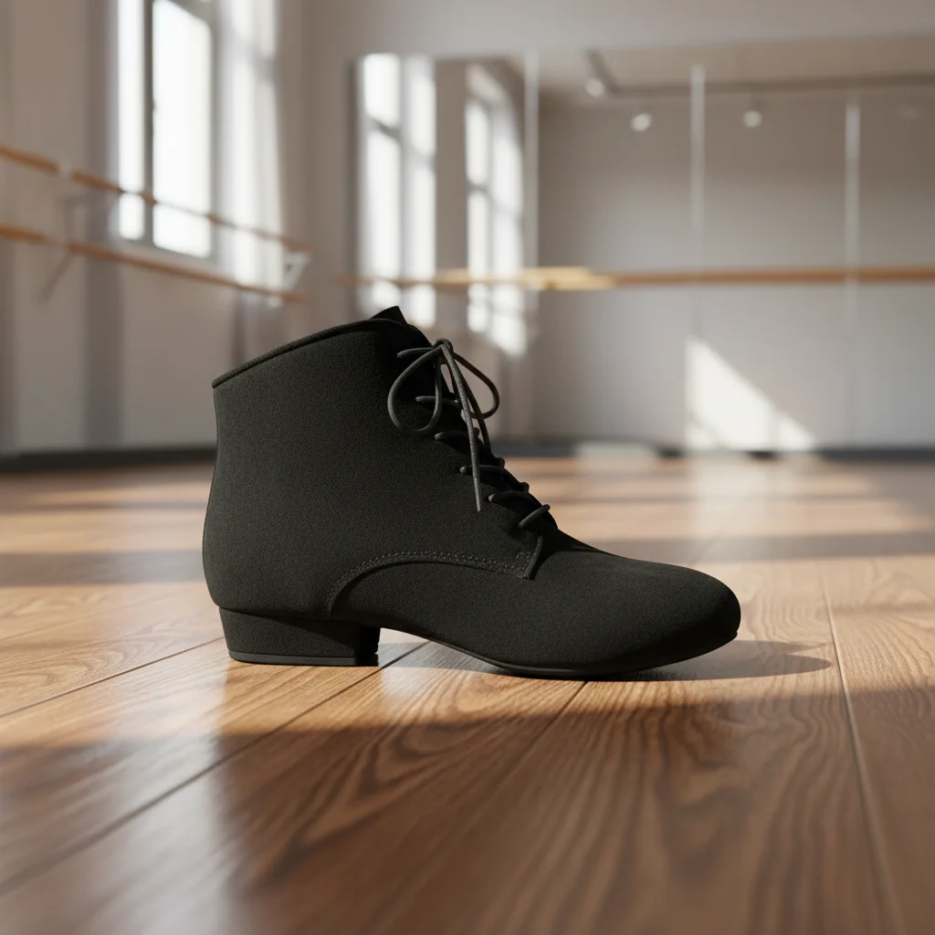 Practice Black Suede Short Latin Dance Boots Split Sole Salsa Ballroom Party Dancing Shoes Sport Sneaker Western Line Dancing