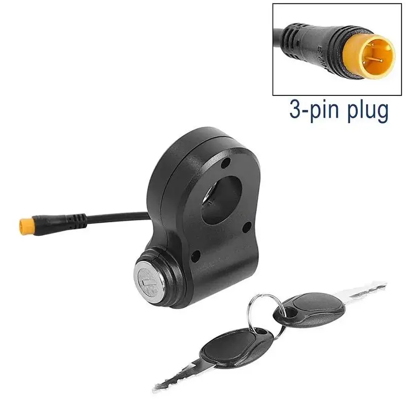 Electric Scooter Ignition Lock Key Switch for G2 Pro 3P Secure Riding
