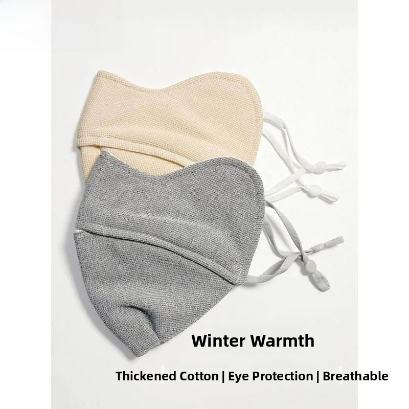 

Thickened Winter Face Mask for Women Eye Corner Protection Warmth Maintenance Breathable Medical Grade 3D Stereo Mask