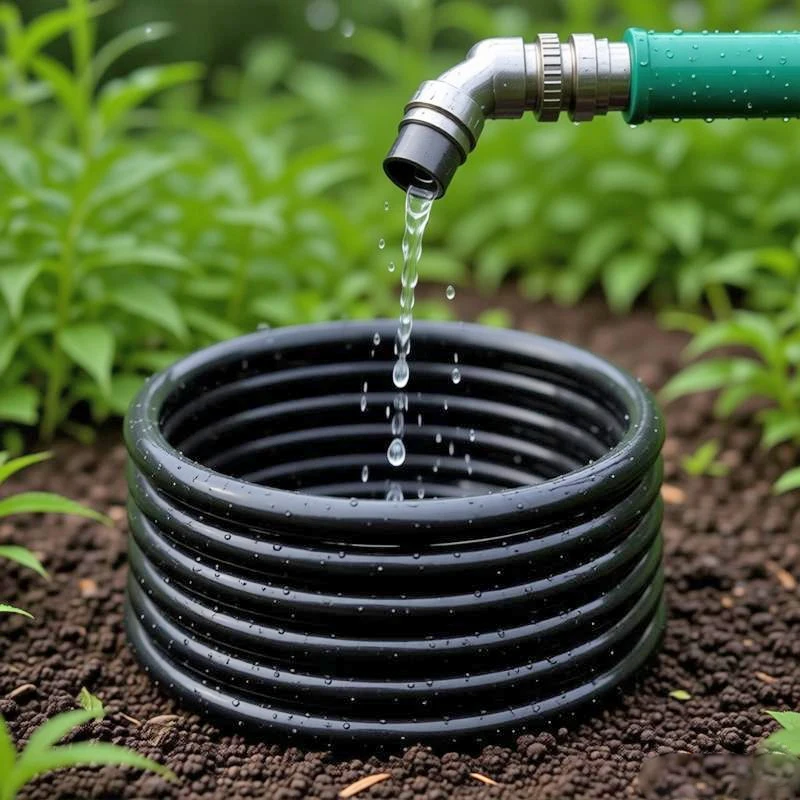 

1m 16PE Drip Irrigation Tubing Blank Distribution Tubing Garden Watering Tube Line For Garden Irrigation System
