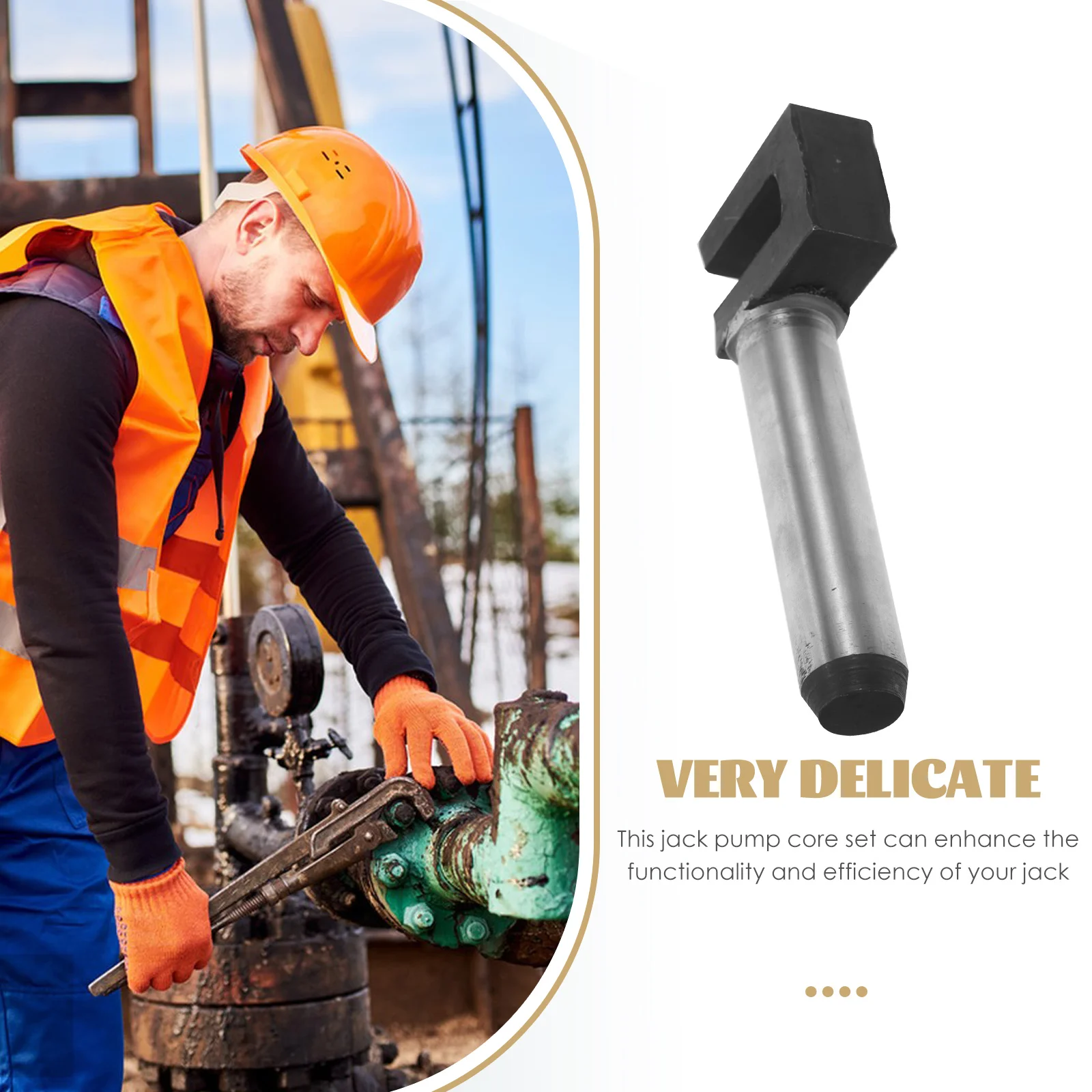 Jack Pomp Core Trailer Levert Hydraulisch Verticaal Vervangend Onderdeel Metaal Automatisch Universeel