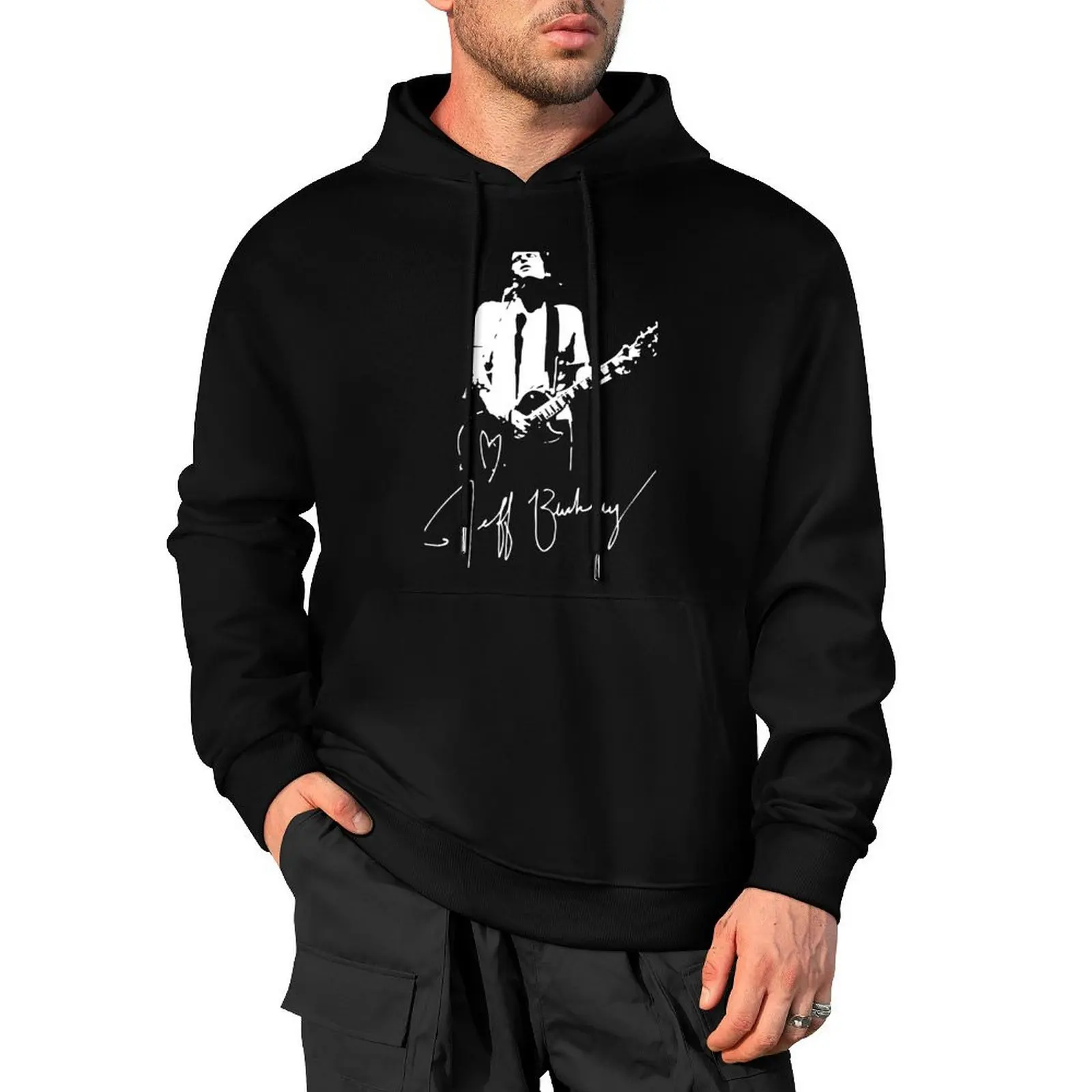 

Jeff Signature JB Pullover Hoodie graphic t shirts men korean autumn clothes mens designer clothes graphic hoodies