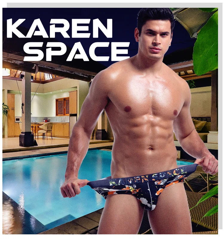 

Brand New Brief Men Underwear Sexy Print Mens Briefs Comfortable Cuecas Masculina Homme Man Boxershorts M-1XL 1pc