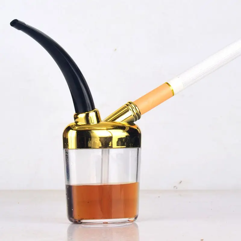 Creative Mini Filter Hookah Health Water Pipe Men's Cigarette Holder Universal Filter Smoking Cessation Tool