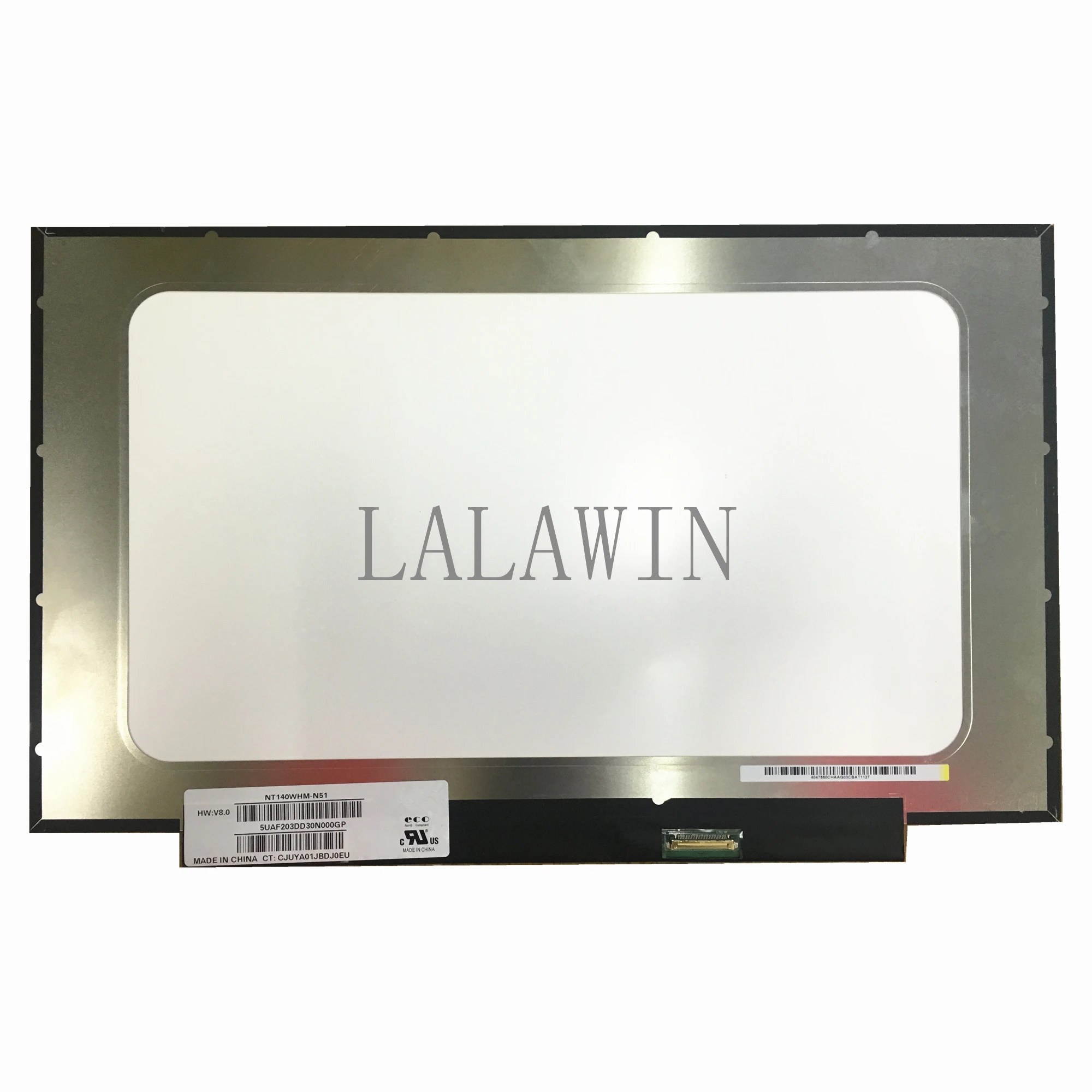 

NT140WHM-N51 Fit NT140WHM N51 B140XTN07.2 B140XTN07.3 14.0'' Laptop LCD Screen Panel 1366*768