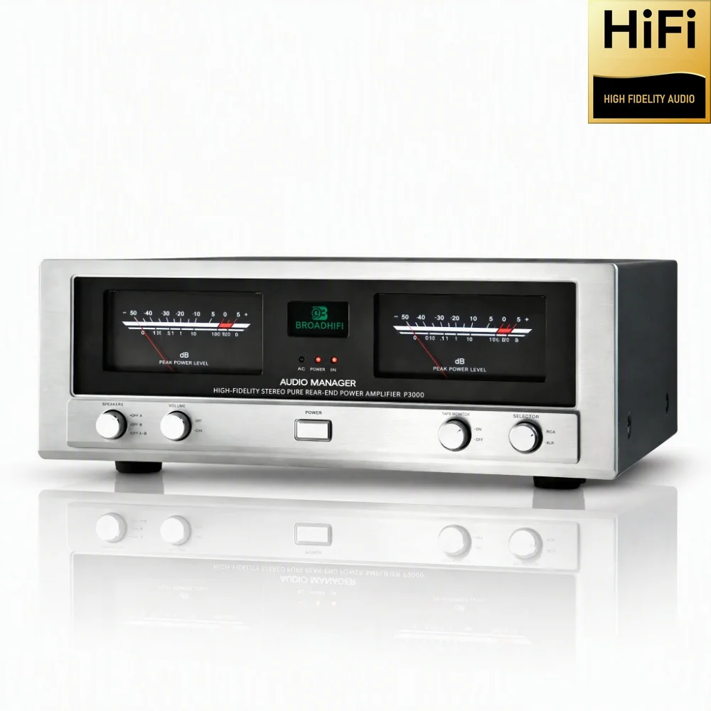 CHUBAN Reference Accuphase P-3000 Fully Balanced Pure Power Amplifier – Audiophile-Grade High-Power 250W x 2 – High-End Audio