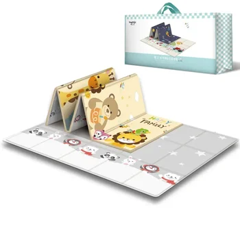 جديد مقاوم للماء الطفل تلعب حصيرة غرفة الطفل ديكور المنزل طوي الطفل حصيرة للزحف الوجهين طفل البساط سجادة إسفنجية لعبة Playmat هدية