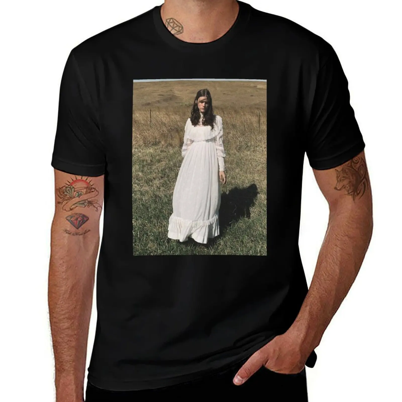 

Ethel Cain White Dress T-Shirt essential t shirt black cotton t-shirt plain for man package