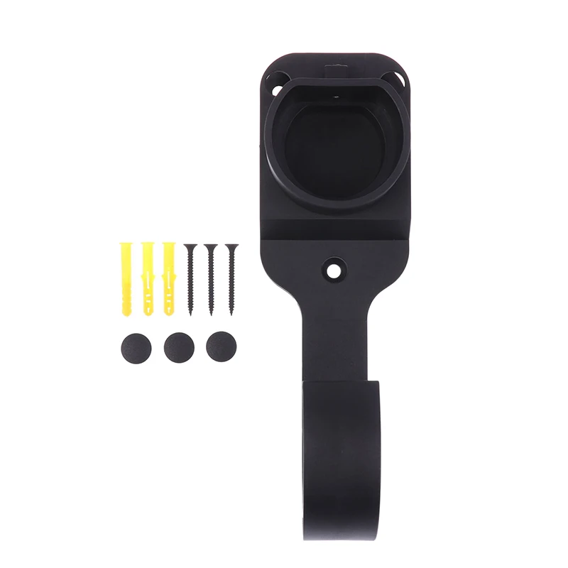 For Type 2 Connector EU Plug Universal Wall Mount Bracket EV Charger Cable Holder For Electric Car Charging Gun Head Socket