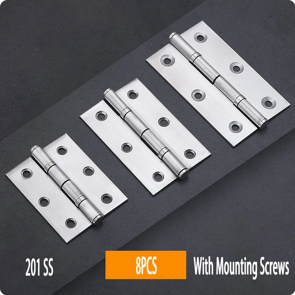 

Stainless Steel Small Hinge, Hinge Hardware Accessories, Micro Folding, Folding Cabinet Door Hinge