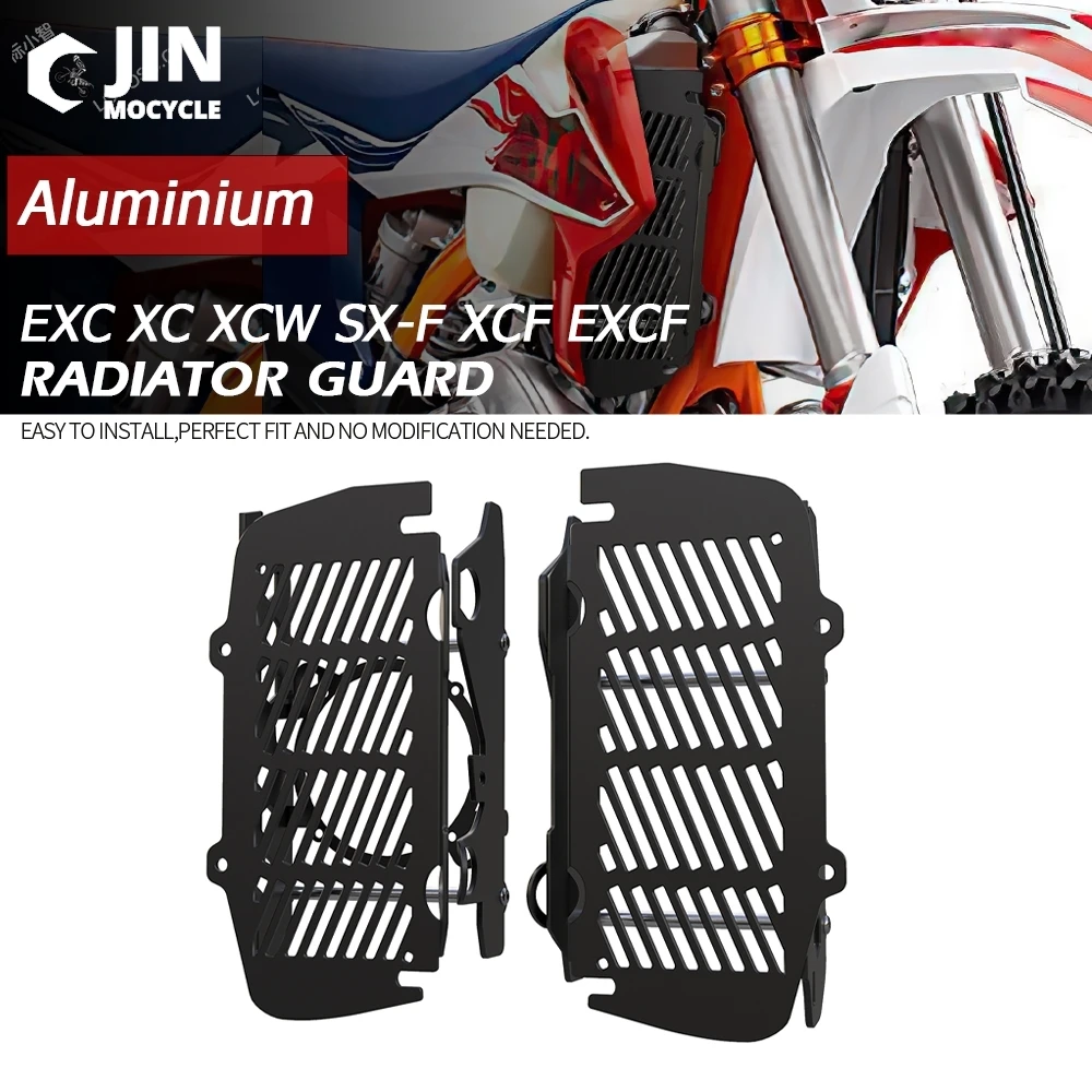 

For K-T-M EXC XC SX SXF 125 150 250 300 EXC125 250SXF 2020-2023 SX SX-F 350 450 Motorcycle Radiator Grille Guard Protector Cover