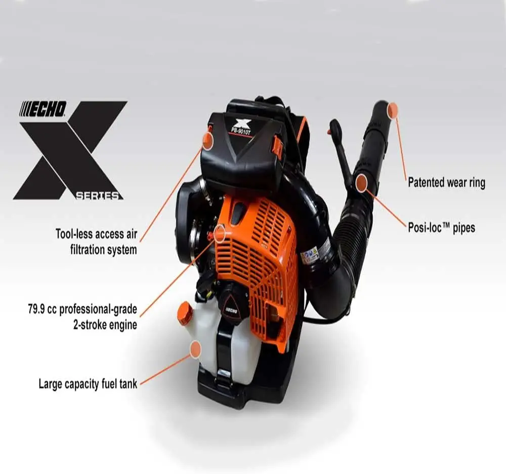 Series Back Pack Blower With Tube Throttle