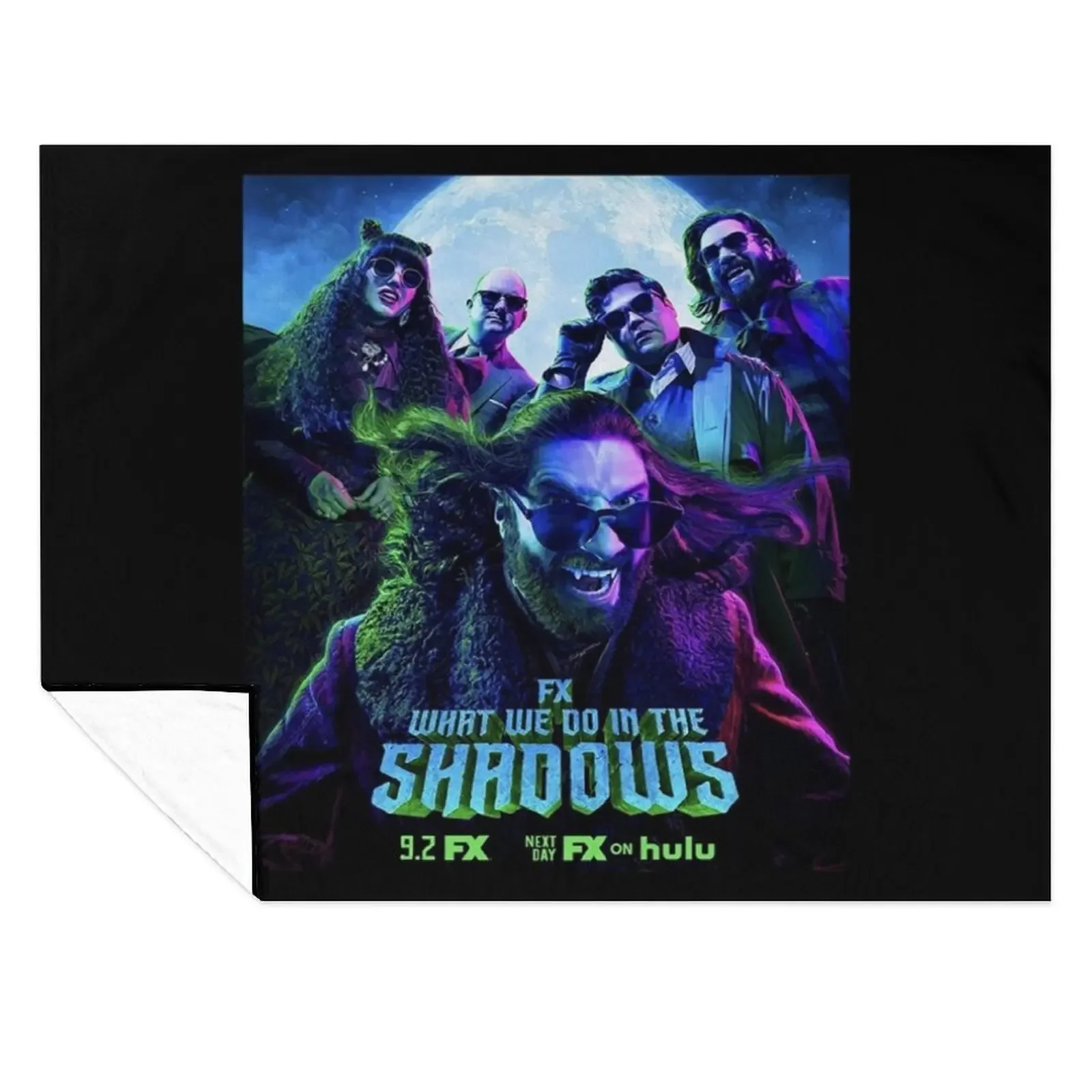 

What We Do In The Shadows Throw Blanket heavy to sleep Hairy manga For Sofa Thin Blankets