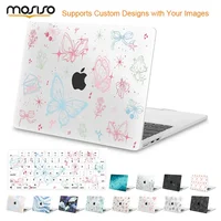 Funda MacBook personalizada para Air Pro 11 12 13 13,3 14 15 16 pulgadas cubierta M4 M3 M2 M1 A3240 A3113 A2681 A3112 A3185 A3401 cubierta dura