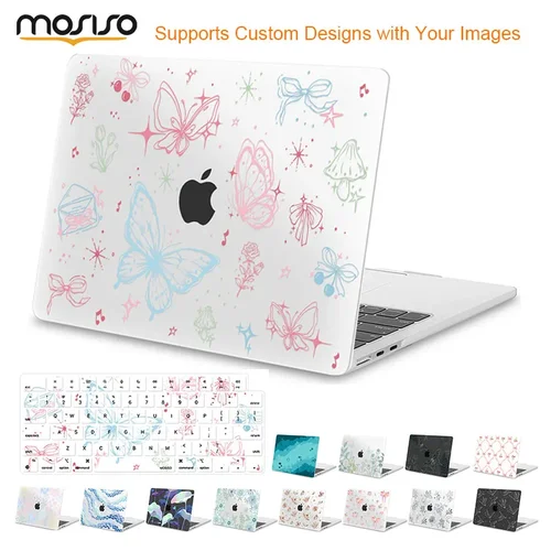 Funda MacBook personalizada para Air Pro 11 12 13 13,3 14 15 16 pulgadas cubierta M4 M3 M2 M1 A3240 A3113 A2681 A3112 A3185 A3401 cubierta dura