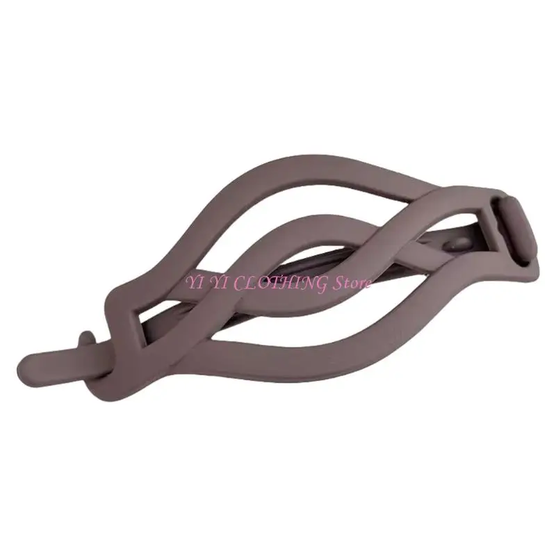 

N5KF Wide Hair Clip Large Hair Claw Clip Fashion Elegant Adornment Holder Large Clip Barrettes Hair Styling Tool Ornaments