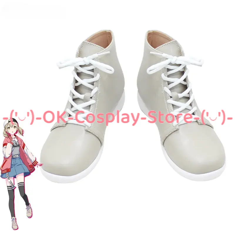 

Azusawa Kohane Cosplay Shoes Game Project Sekai PU Shoes Halloween Carnival Boots Cosplay Props Custom Made