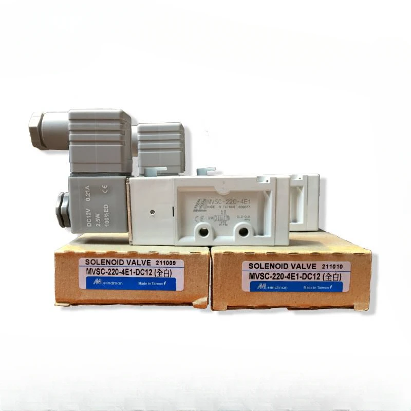 Silk screen transfer machine accessory solenoid valve MVSC-220-4E1 DC12V