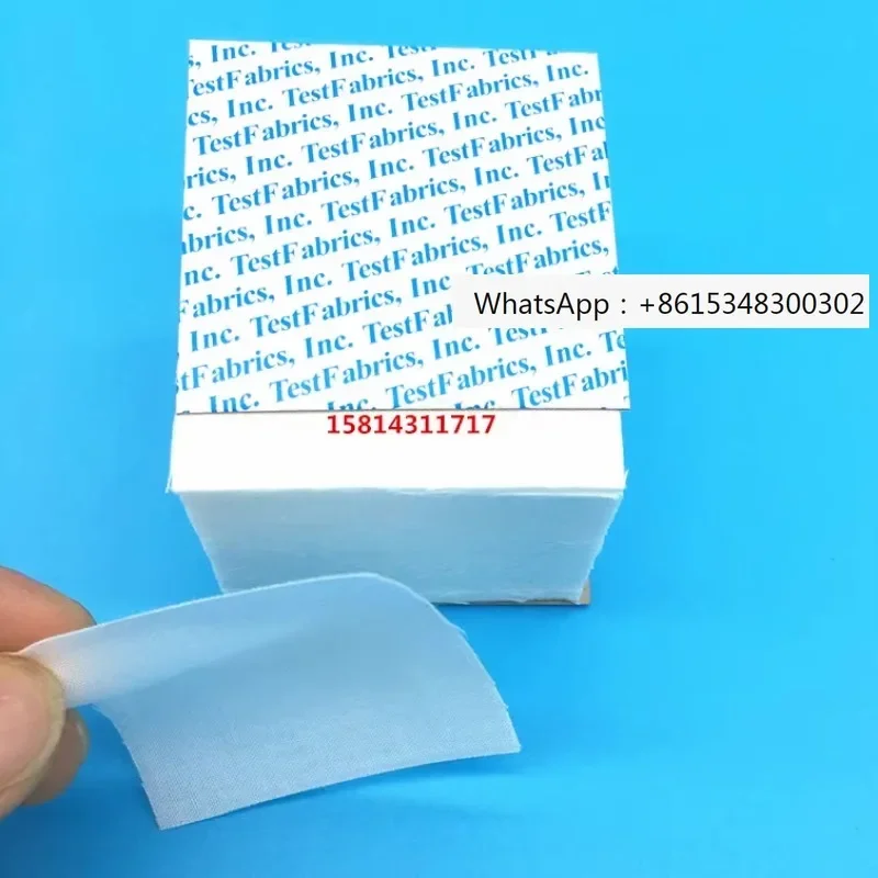 

AATCC маленькая белая ткань тестер стойкости цвета сухая влажная фрикция белая хлопчатобумажная ткань испытательная ткань сопротивления фрикции