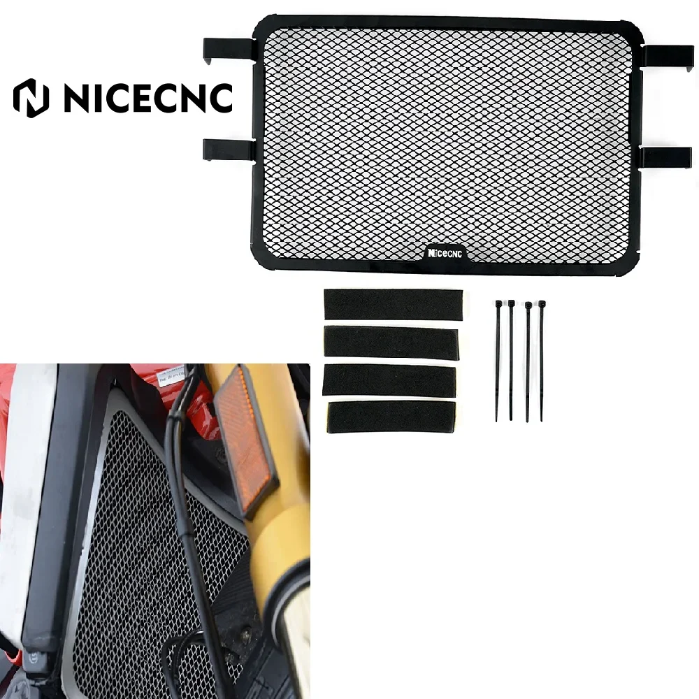 

NICECNC Grille Radiator Guard For DUCATI Super Sport 2017-2020 Motorcycle Accessories Aluminum Mesh Protective Cover For Cooler