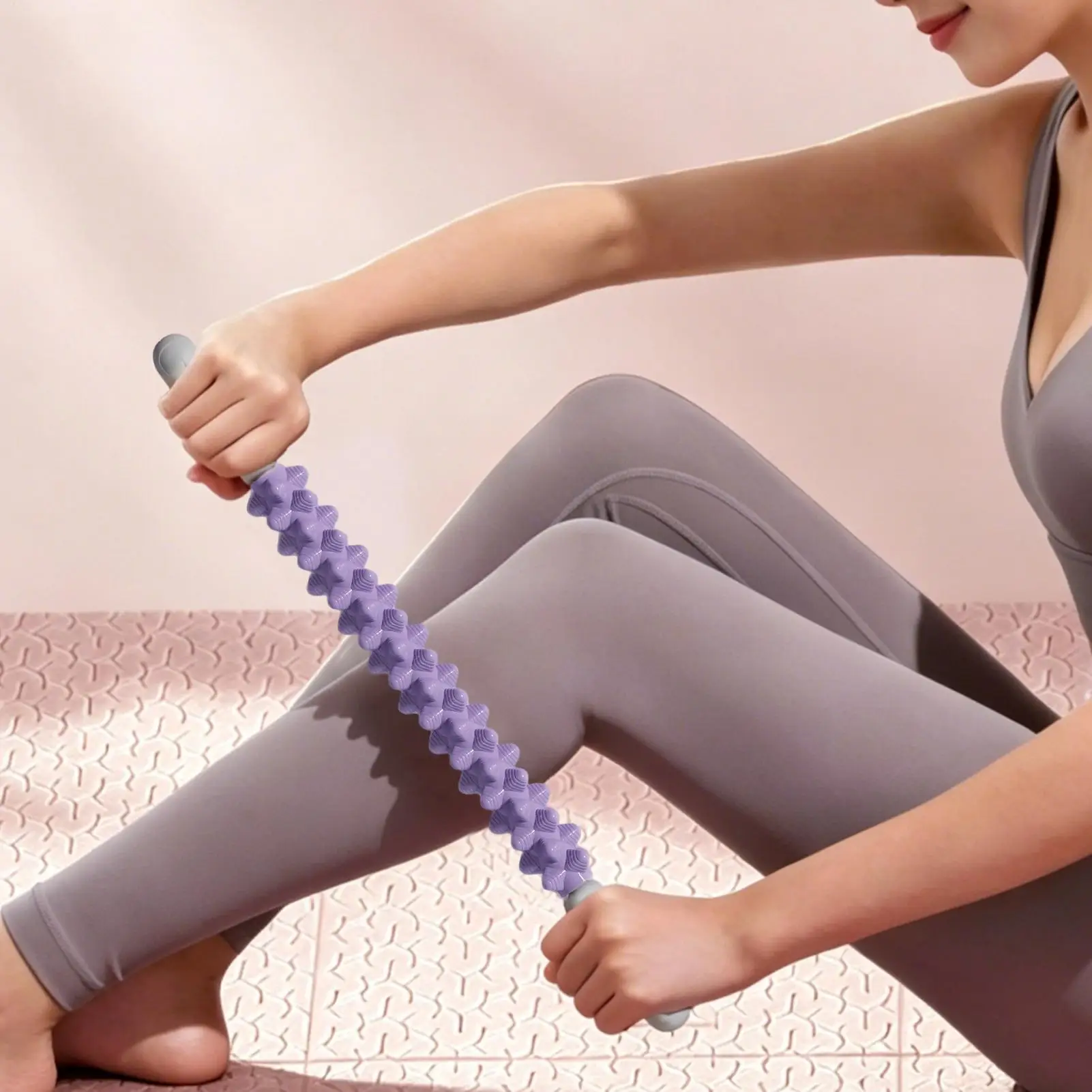 Massage Stick Roller Manual Leg Massager Muscle Relaxing Massager For Women Men Runners Athletes Travelers Nurses Teachers Home