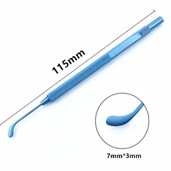 Ophthalmic Surgical Instrument Titanium Corneal Epithelium Spatula